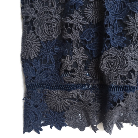 {Elie Tahari} Aimee Crochet Dress Size 2 - Picture 4 of 7